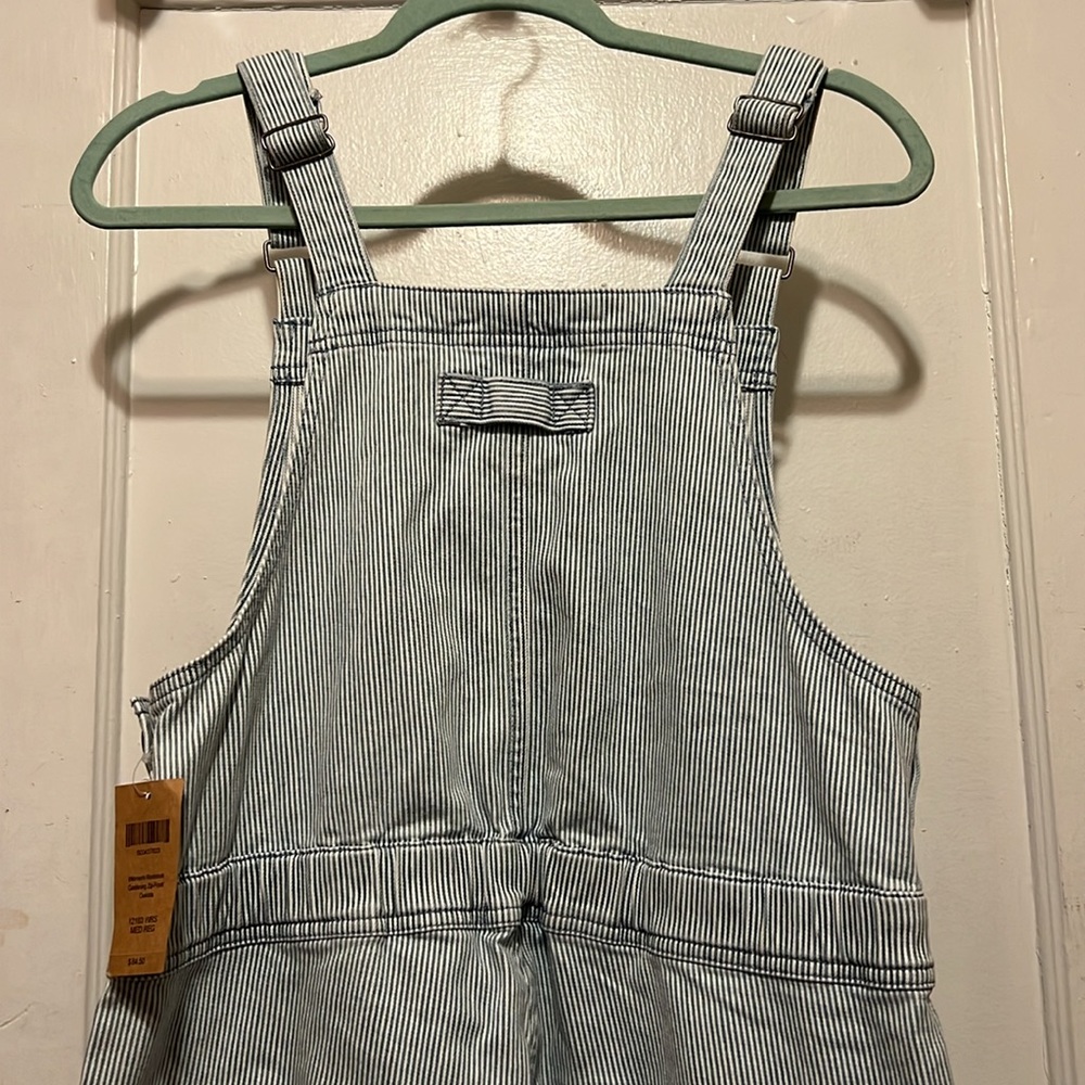 Duluth Trading Co Light Wash Denim Overalls - Pale Blue - Picture 7 of 8